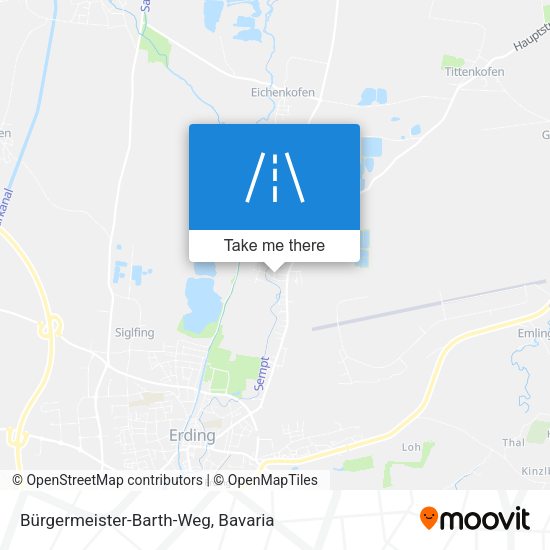 Bürgermeister-Barth-Weg map