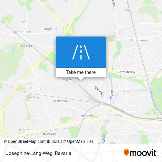 Карта Josephine-Lang-Weg