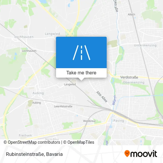 Карта Rubinsteinstraße