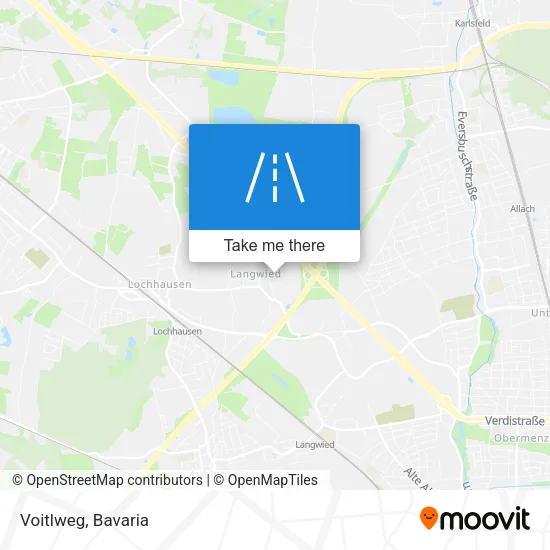 Карта Voitlweg