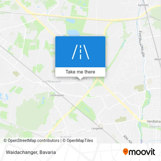 Карта Waidachanger