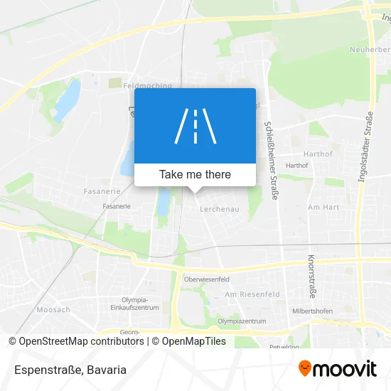 Карта Espenstraße