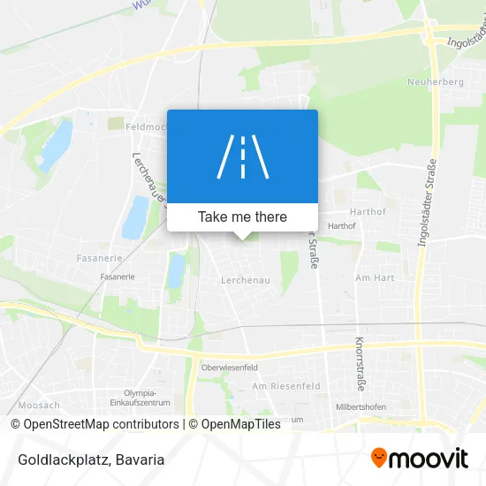 Карта Goldlackplatz