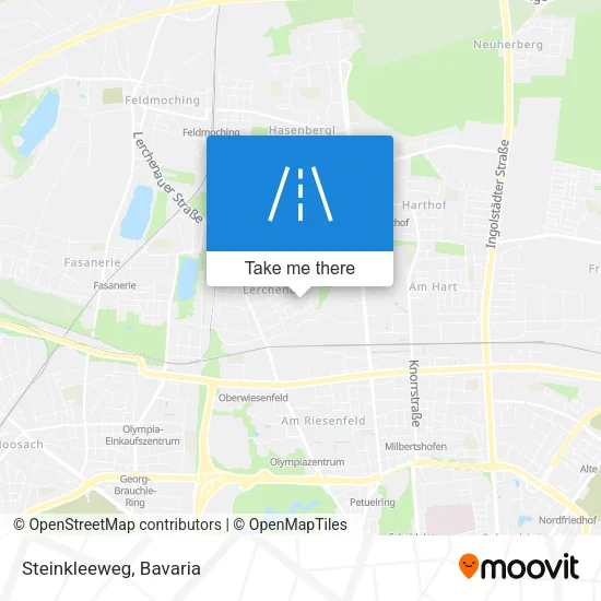 Карта Steinkleeweg