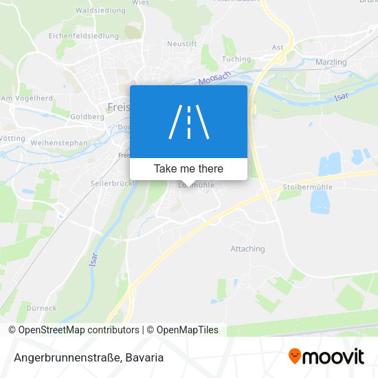 Angerbrunnenstraße map