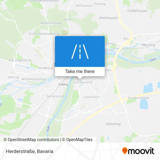 Herderstraße map