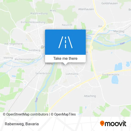 Карта Rabenweg
