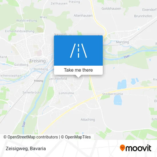Карта Zeisigweg