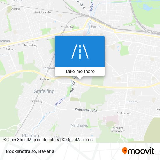 Böcklinstraße map