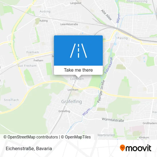 Карта Eichenstraße
