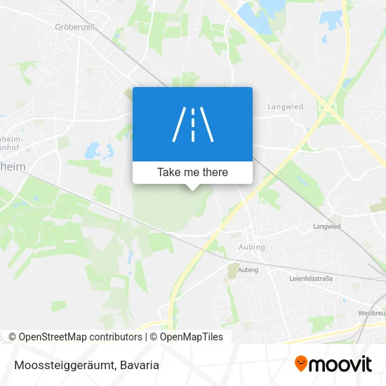 Карта Moossteiggeräumt