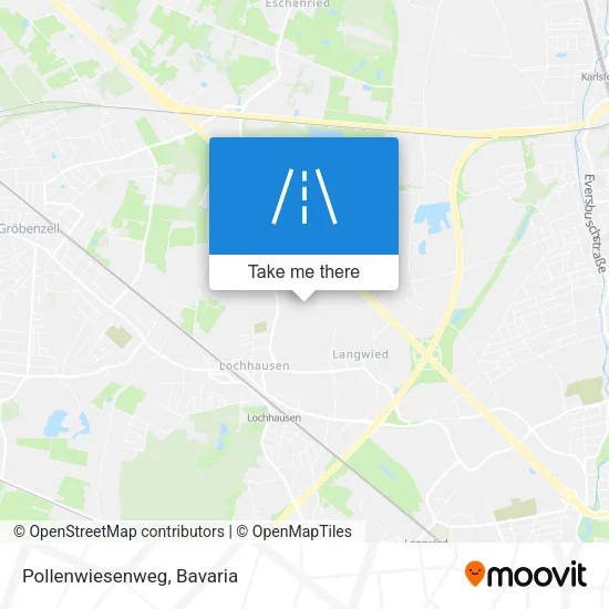Карта Pollenwiesenweg
