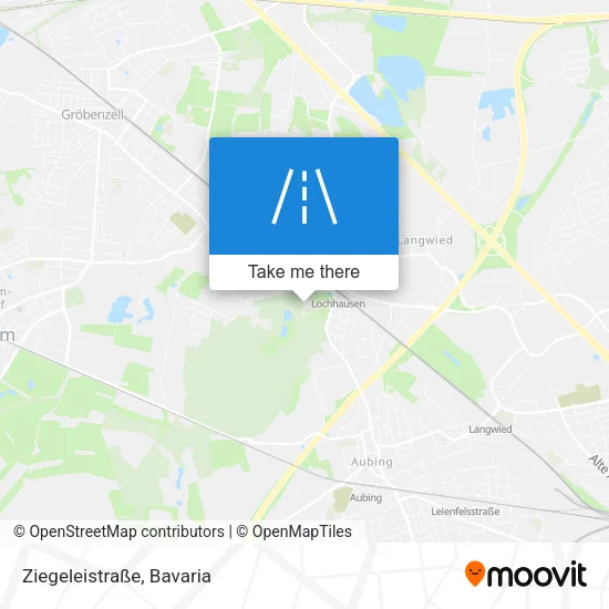 Карта Ziegeleistraße