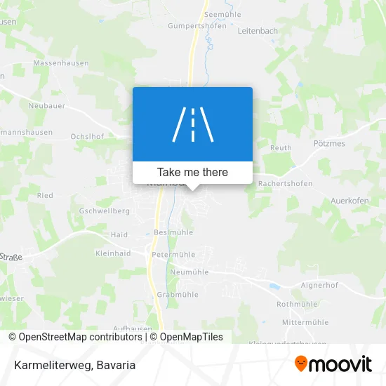 Карта Karmeliterweg