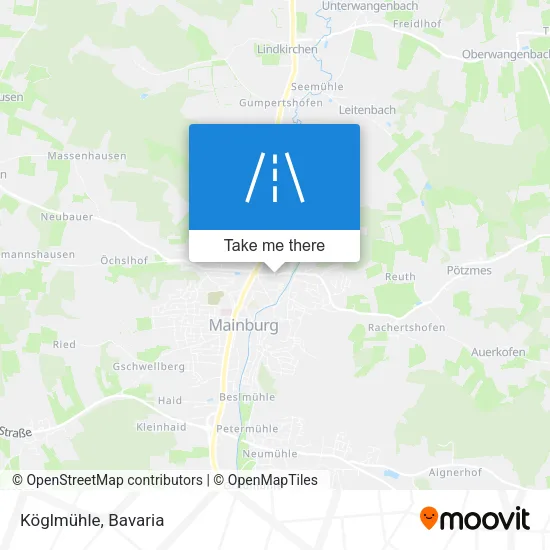 Köglmühle map