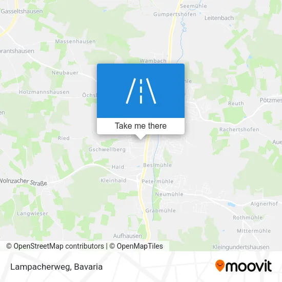 Карта Lampacherweg