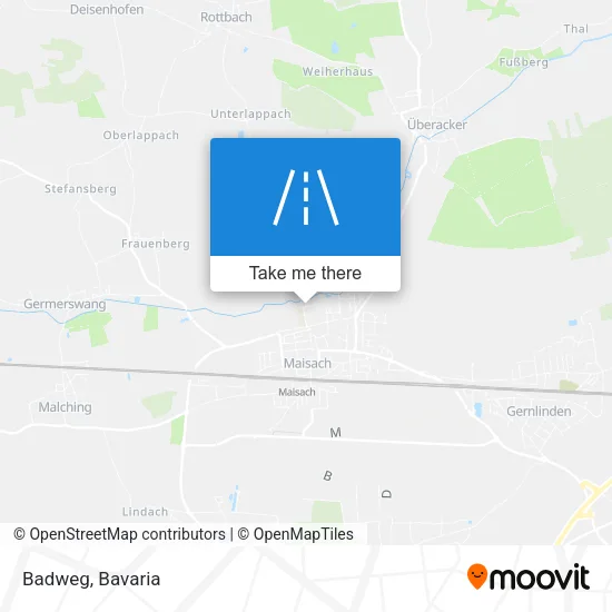 Карта Badweg