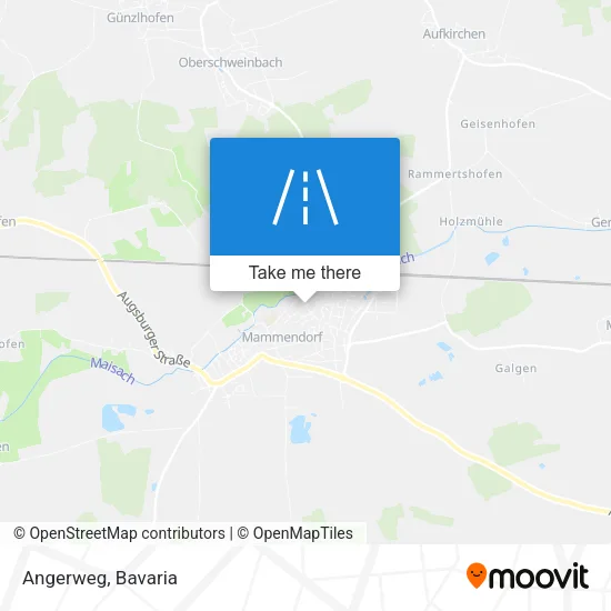 Карта Angerweg