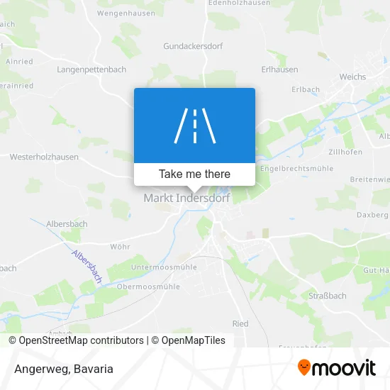 Карта Angerweg