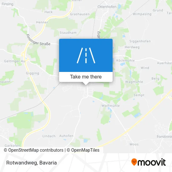 Карта Rotwandweg
