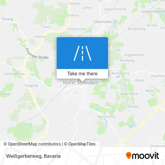 Карта Weißgerberweg