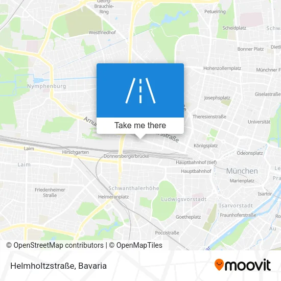 Карта Helmholtzstraße
