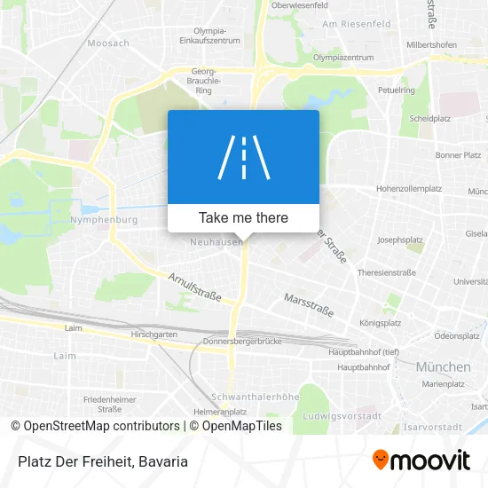 Карта Platz Der Freiheit