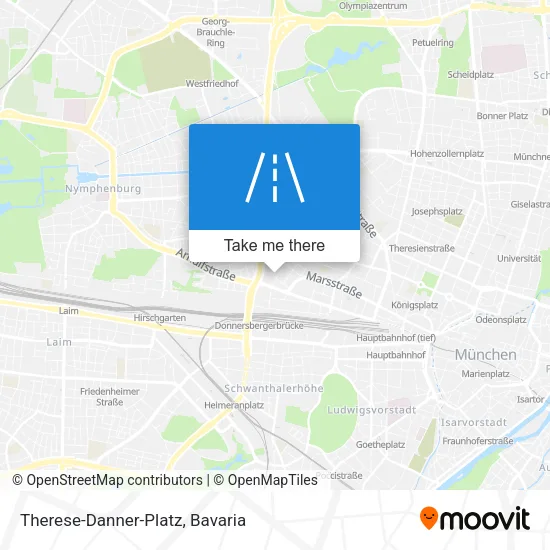 Карта Therese-Danner-Platz