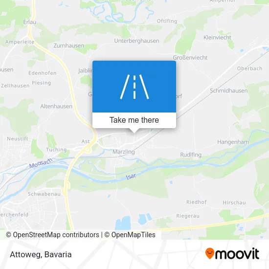 Карта Attoweg