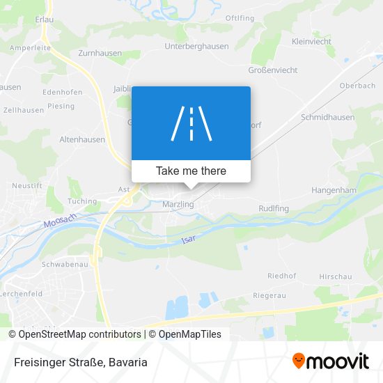 Freisinger Straße map