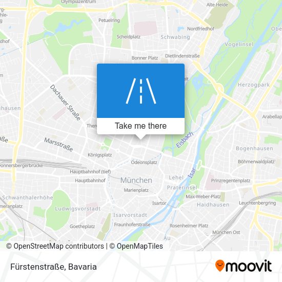 Fürstenstraße map