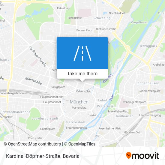 Kardinal-Döpfner-Straße map