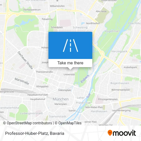 Карта Professor-Huber-Platz