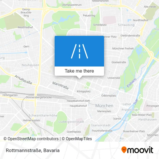 Карта Rottmannstraße