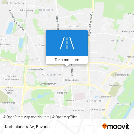 Korbinianstraße map
