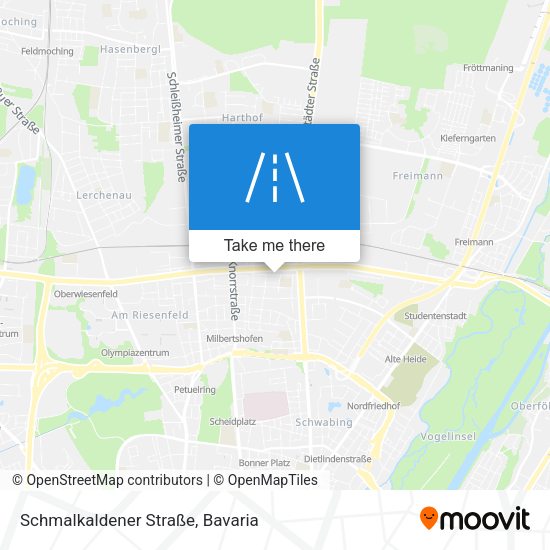 Schmalkaldener Straße map
