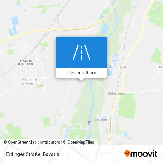 Карта Erdinger Straße