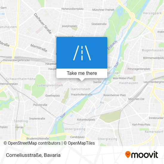 Corneliusstraße map