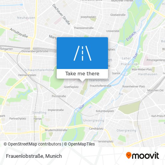 Frauenlobstraße map