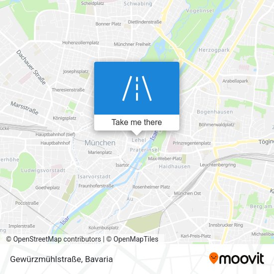 Gewürzmühlstraße map