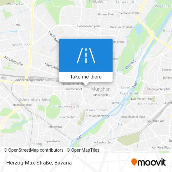 Herzog-Max-Straße map