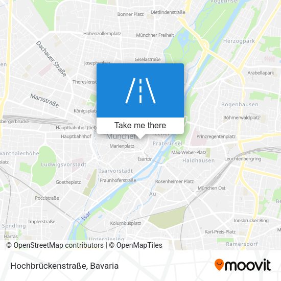 Hochbrückenstraße map