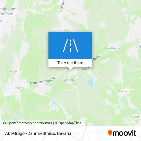 Карта Abt-Gregor-Danner-Straße