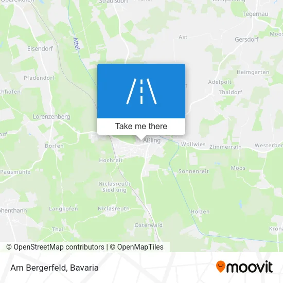 Карта Am Bergerfeld