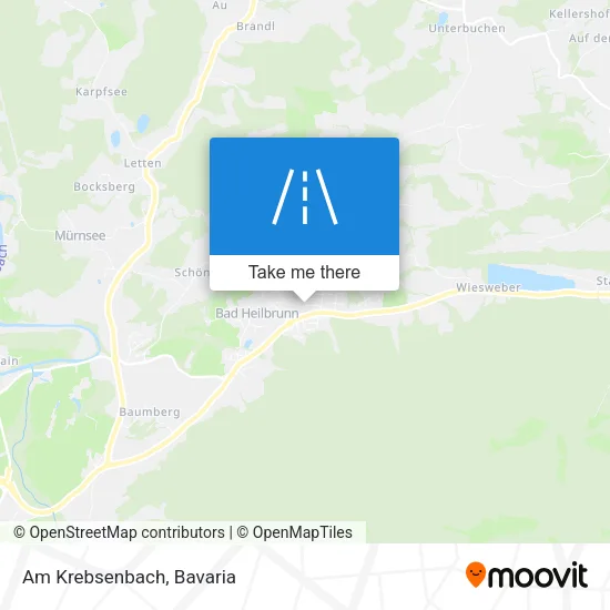 Am Krebsenbach map
