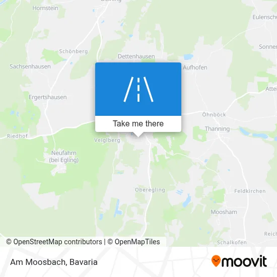 Am Moosbach map