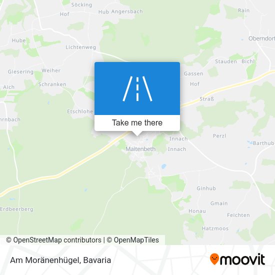 Am Moränenhügel map