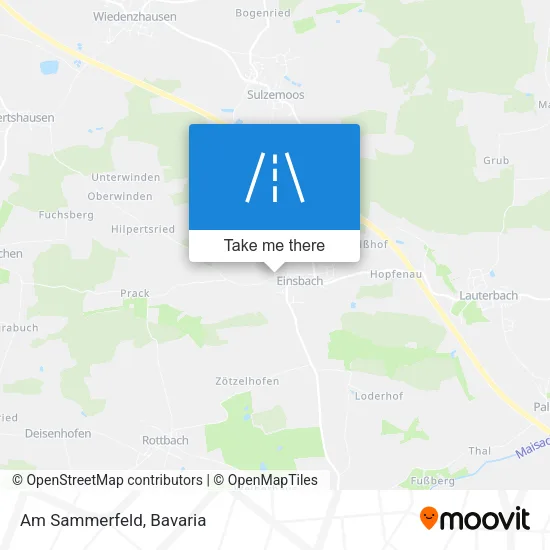 Карта Am Sammerfeld