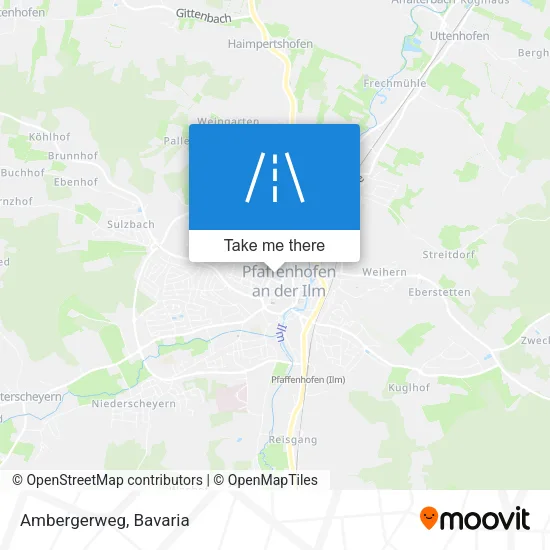 Карта Ambergerweg