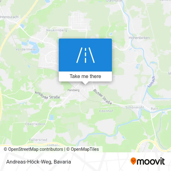 Карта Andreas-Höck-Weg